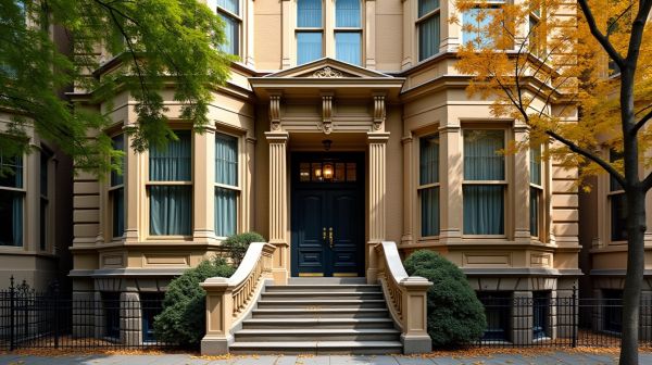 Duplex à escaliers extérieurs : le charme patrimonial du Plateau